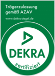 AZAV Zertifikat Dekra Logo