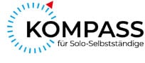Kompass Logo Selbstständige ; Förderung Übersicht