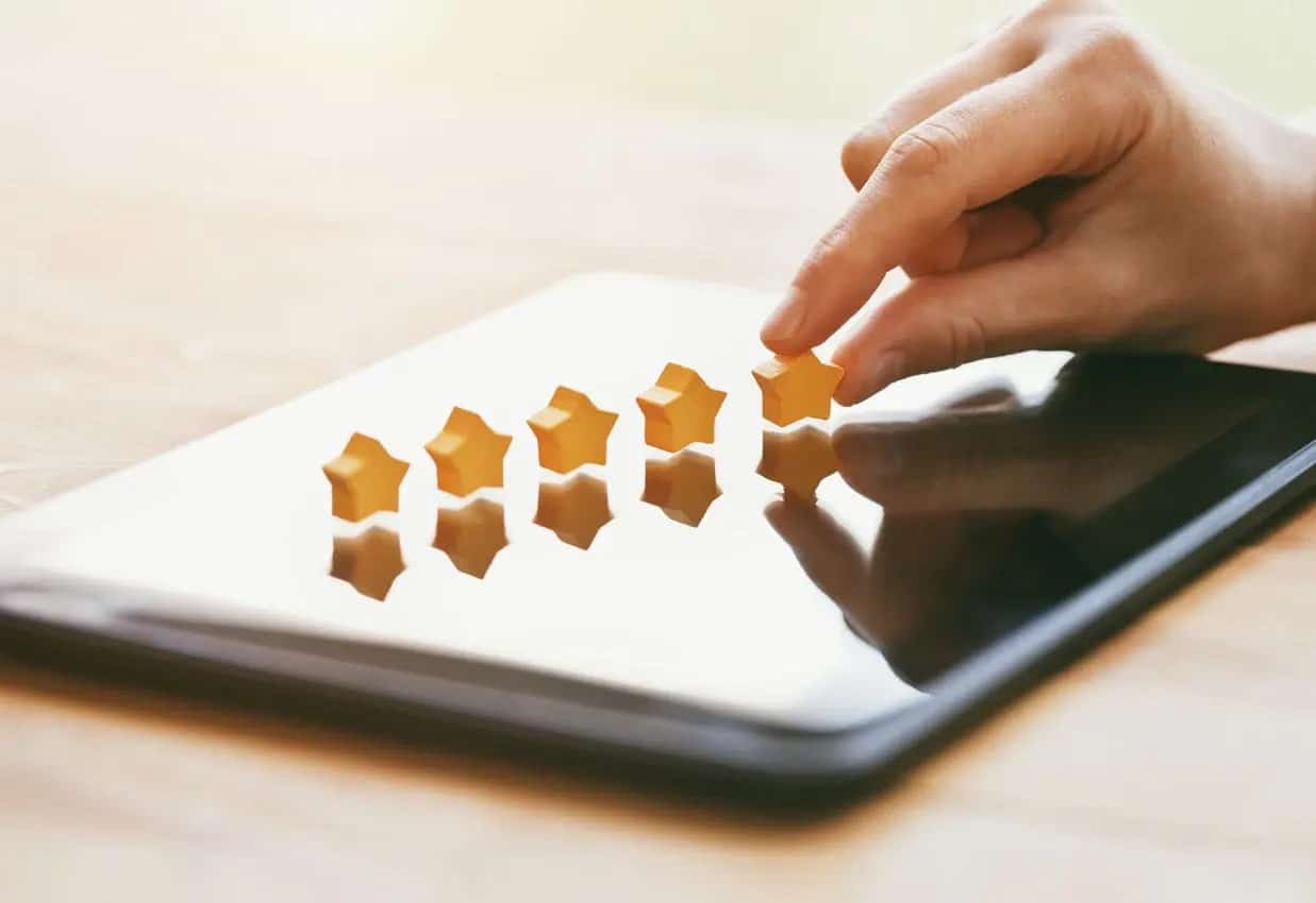 Kundenbewertungen ; Sterne